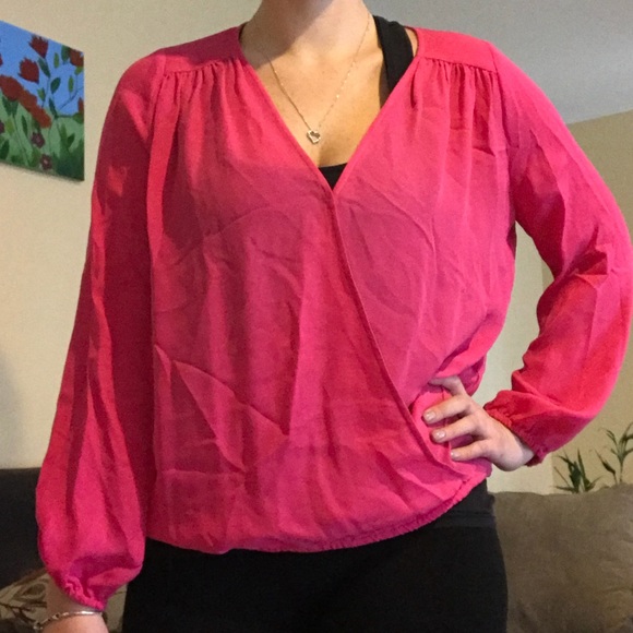 Hot pink blouse - Picture 5 of 5